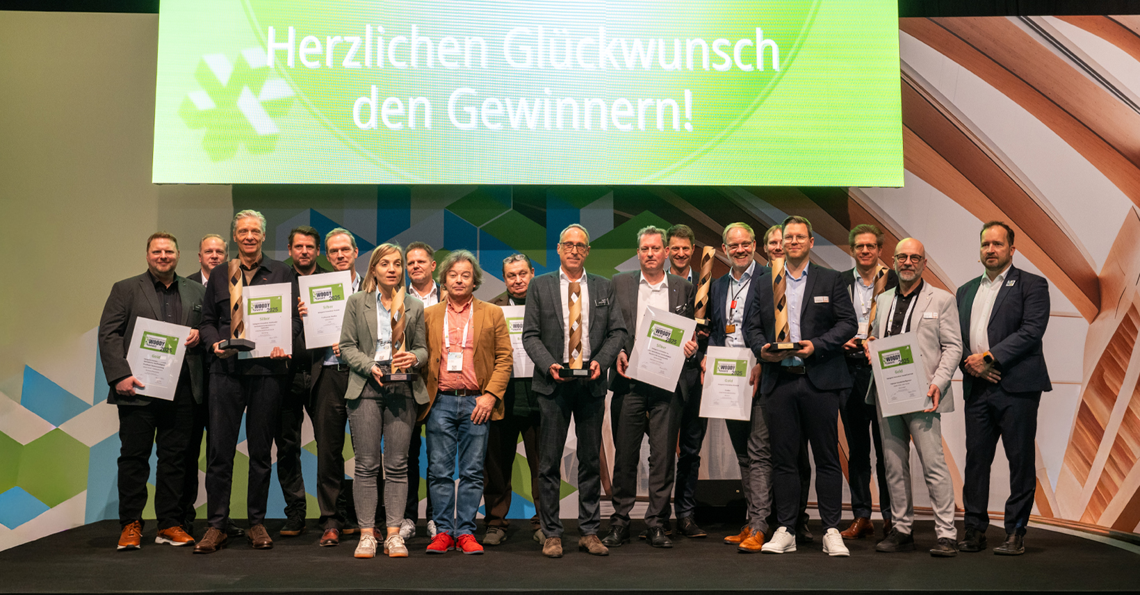 Kronospan won 2nd place at the Woody Award 2025 for sustainable innovation