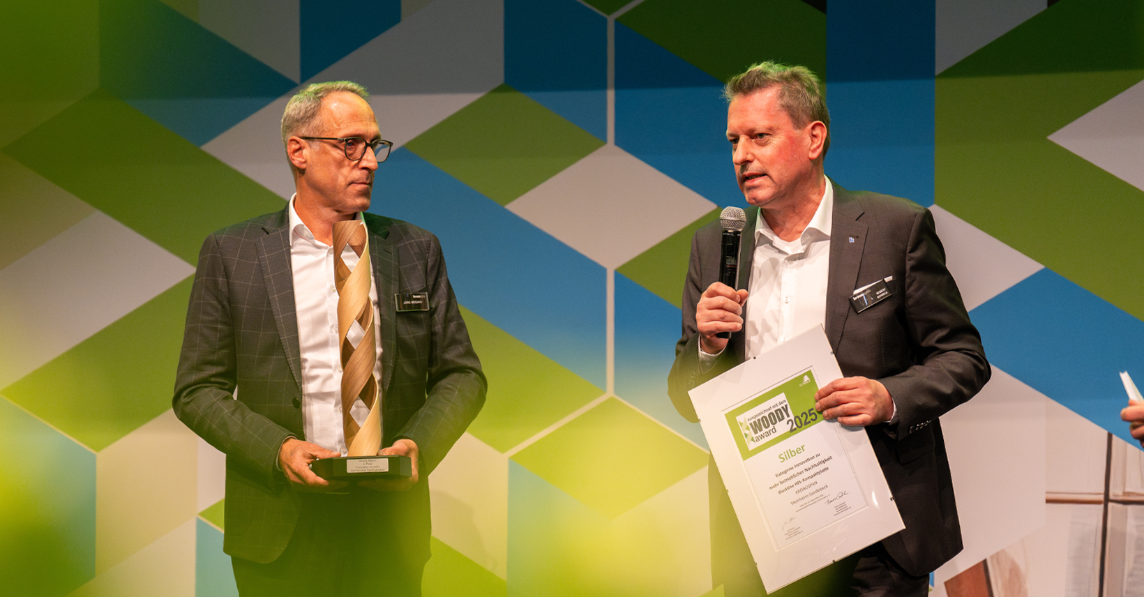 Since 1995, the Woody Award has celebrated companies that shape the future of the timber sector through innovation and strong partnerships.