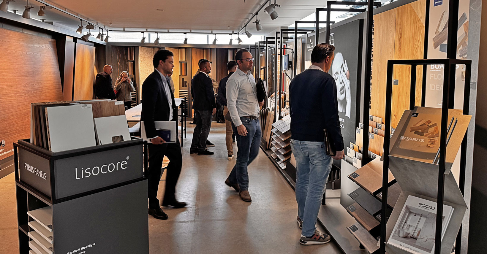 Kronodesign® Trend Collection showcased the latest decorative interior solutions.