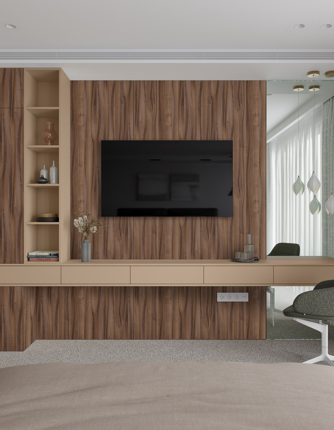 Interior with 8953 Tiepolo Walnut