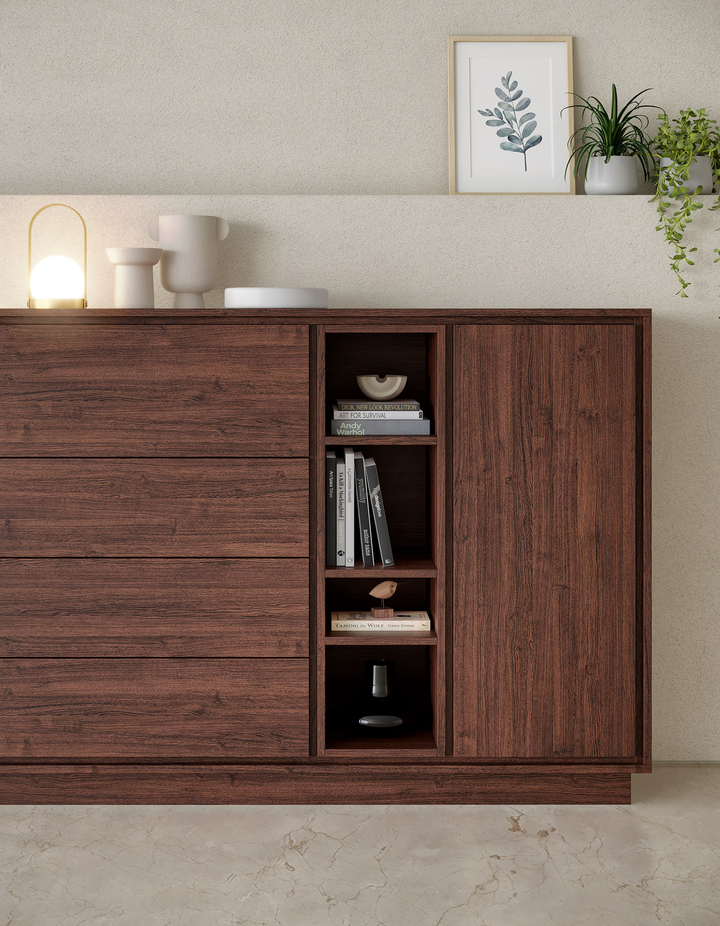 Interior with 0854 Wenge