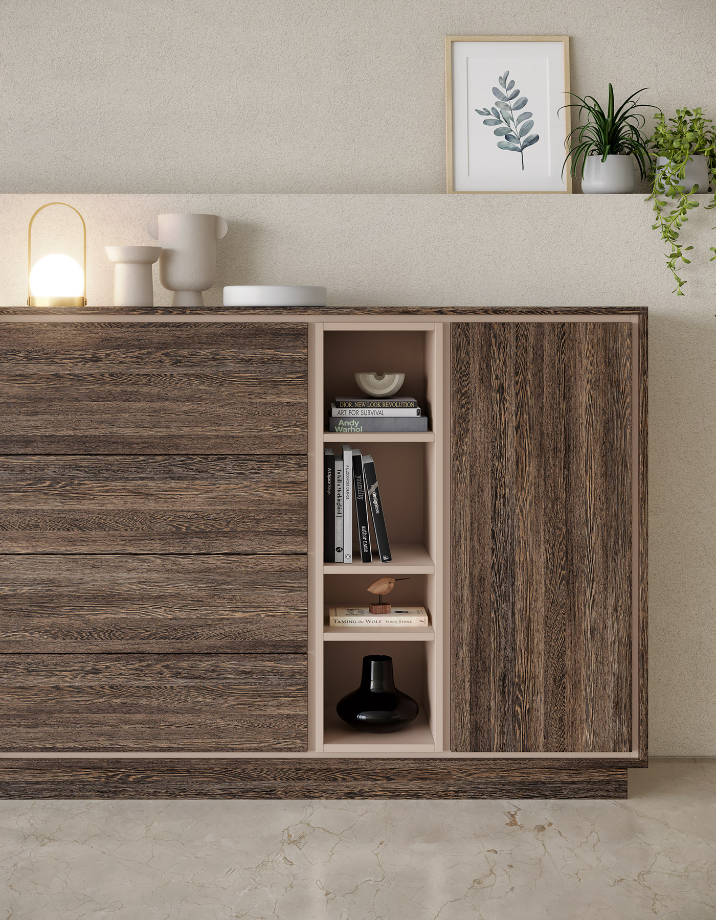 Interior with 7648 Vintage Wenge