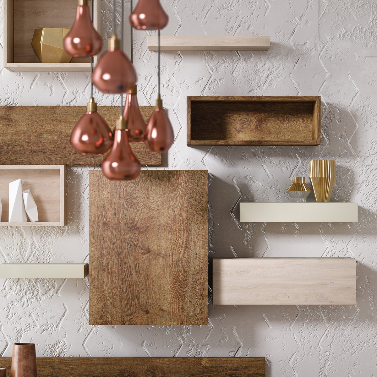 Interior with K090 Bronze Expressive Oak