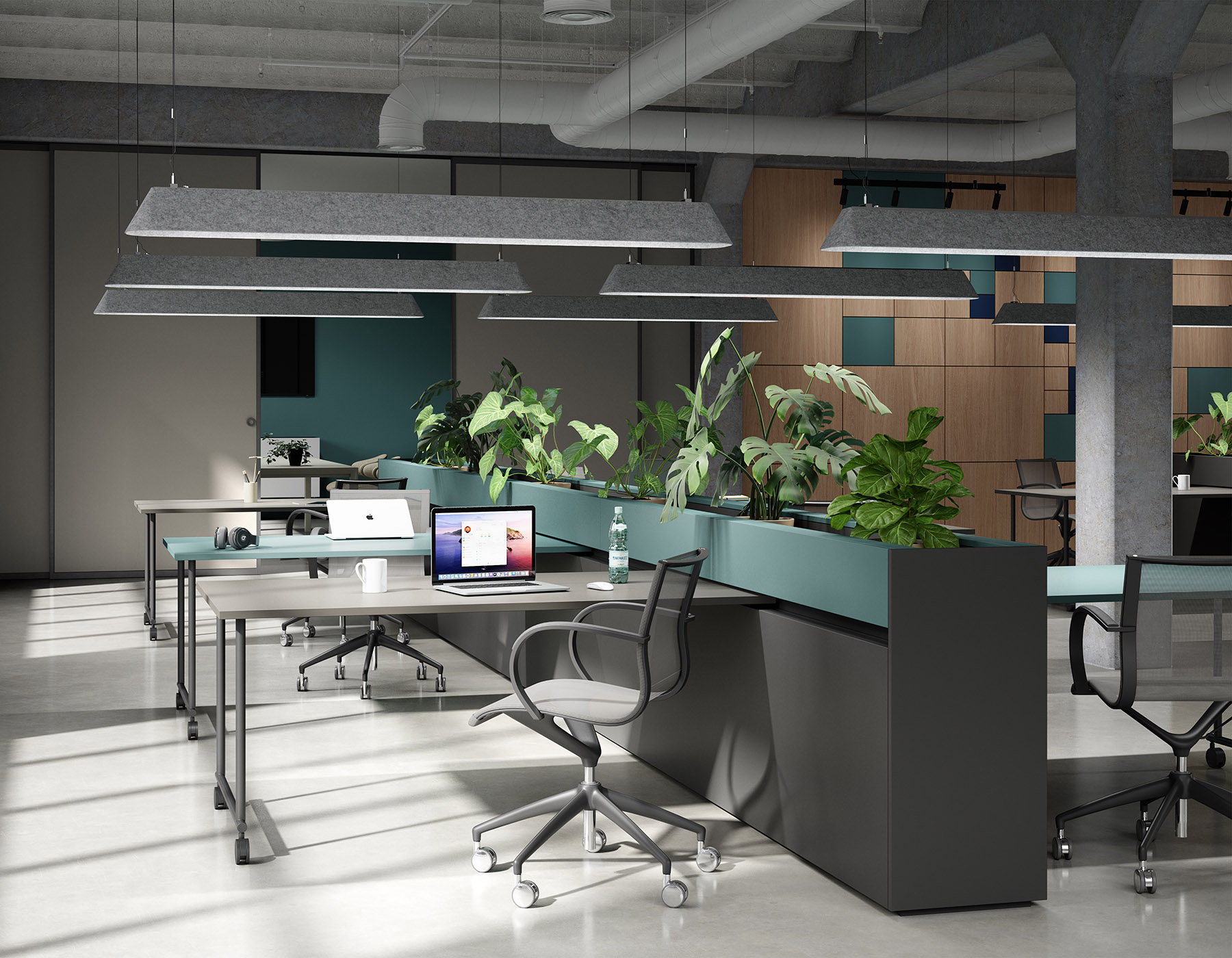 Interior with K695 Straw Primavera Oak