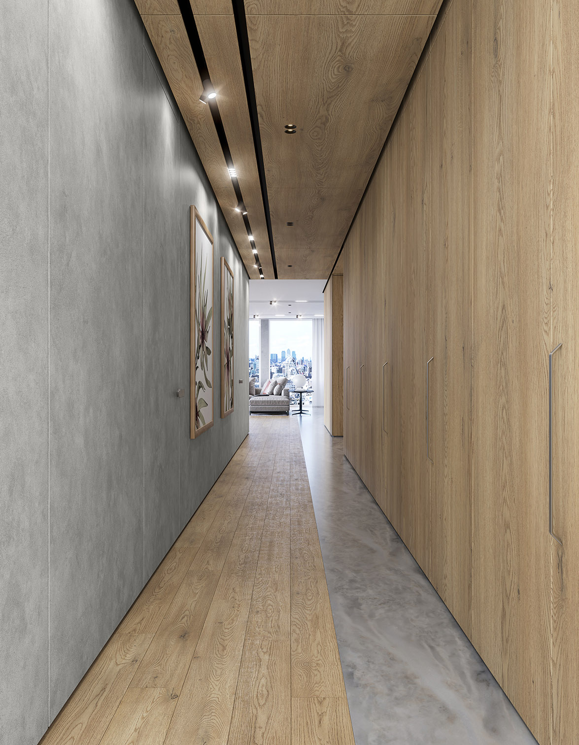 Interior with K2738 Torro Cremona Oak