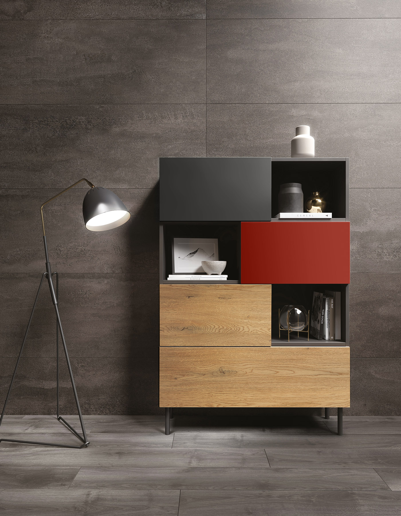 Interior with K166 Basalt