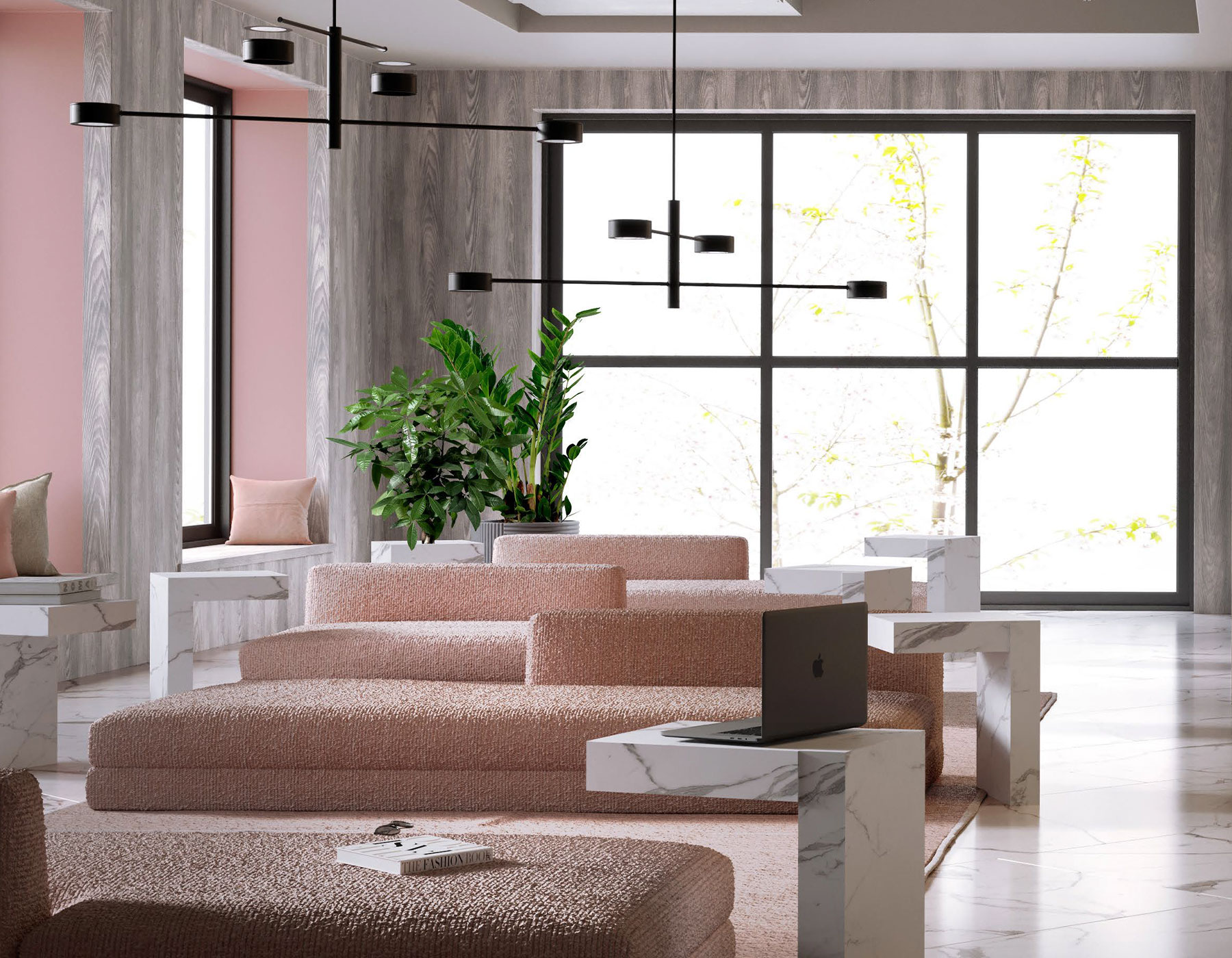 Interior with K531 Stone Arvadonna Chestnut