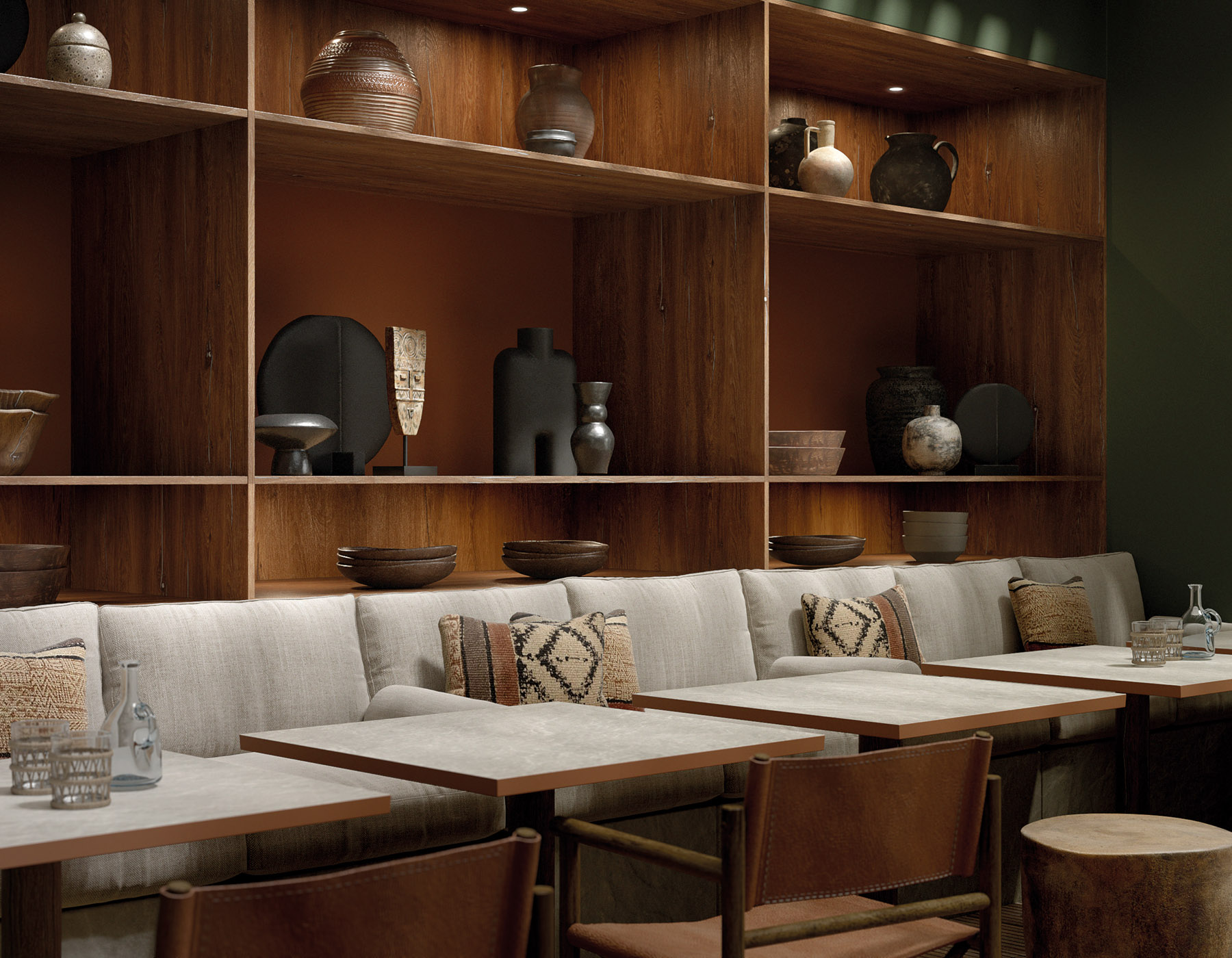 Interior with K545 Vintage Silverjack Oak