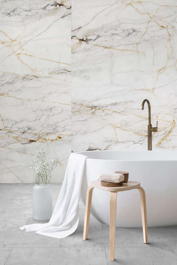 R154 Marble Gold - Rocko Tiles - Flooring and Wall Panels - Decors 