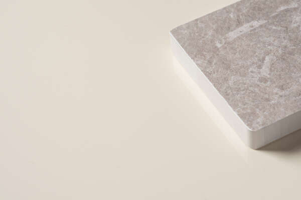 An exceptional acrylic surface with high gloss visual appearance providing an impression of depth.