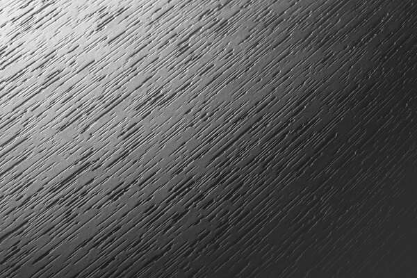Вдъхновена от елегантната повърхност на фино шлифован и лакиран фурнир, тази текстура придава копринено мек матов завършек като същевременно подчертава мекия блясък на дървесната пора.