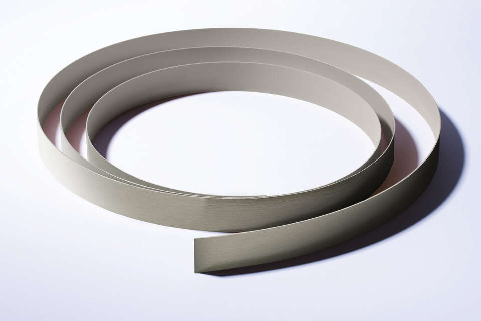 AL03 Brushed Inox – Matching edge tape