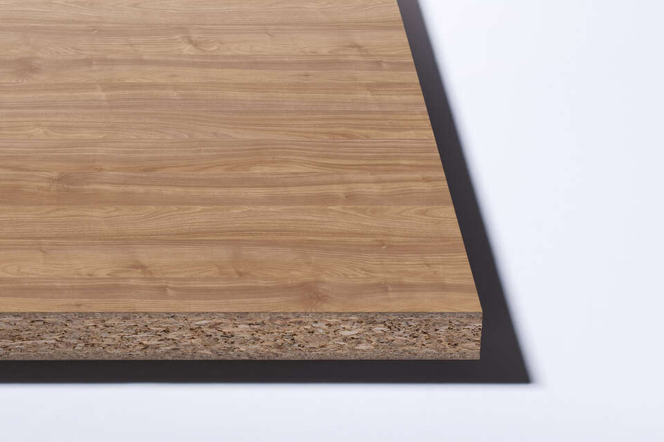 K008 Light Select Walnut – Melamine-faced particleboard (MFC)