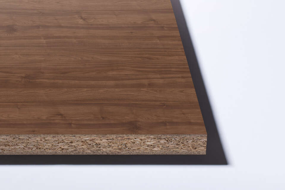 K020 Fireside Select Walnut – Melamine-faced particleboard (MFC)