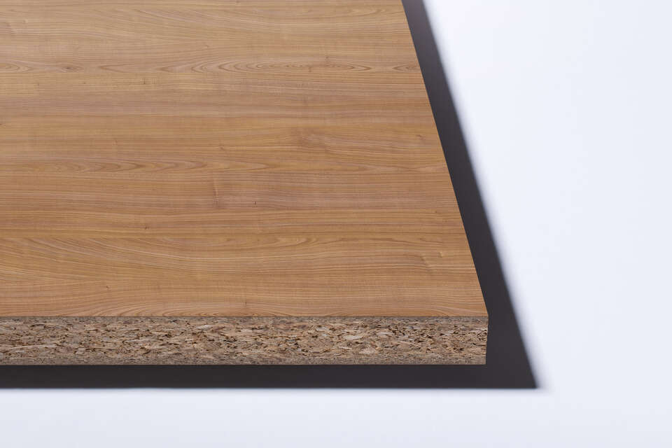 K078 Dark Riverside Cherry – Melamine-faced particleboard (MFC)
