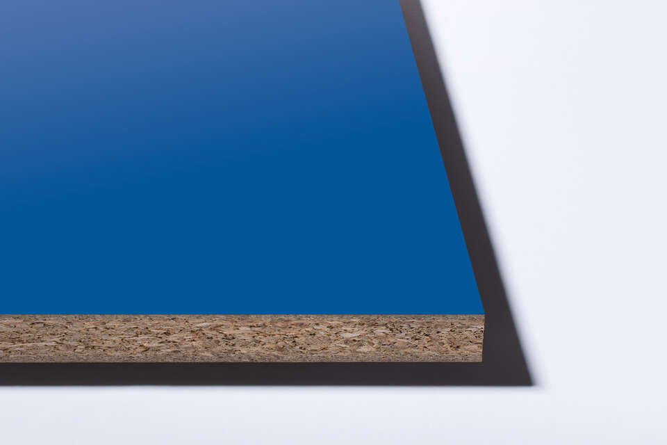 K125 Royal Blue – Melamine-faced particleboard (MFC)