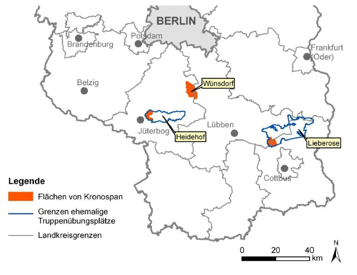 Unser wald map